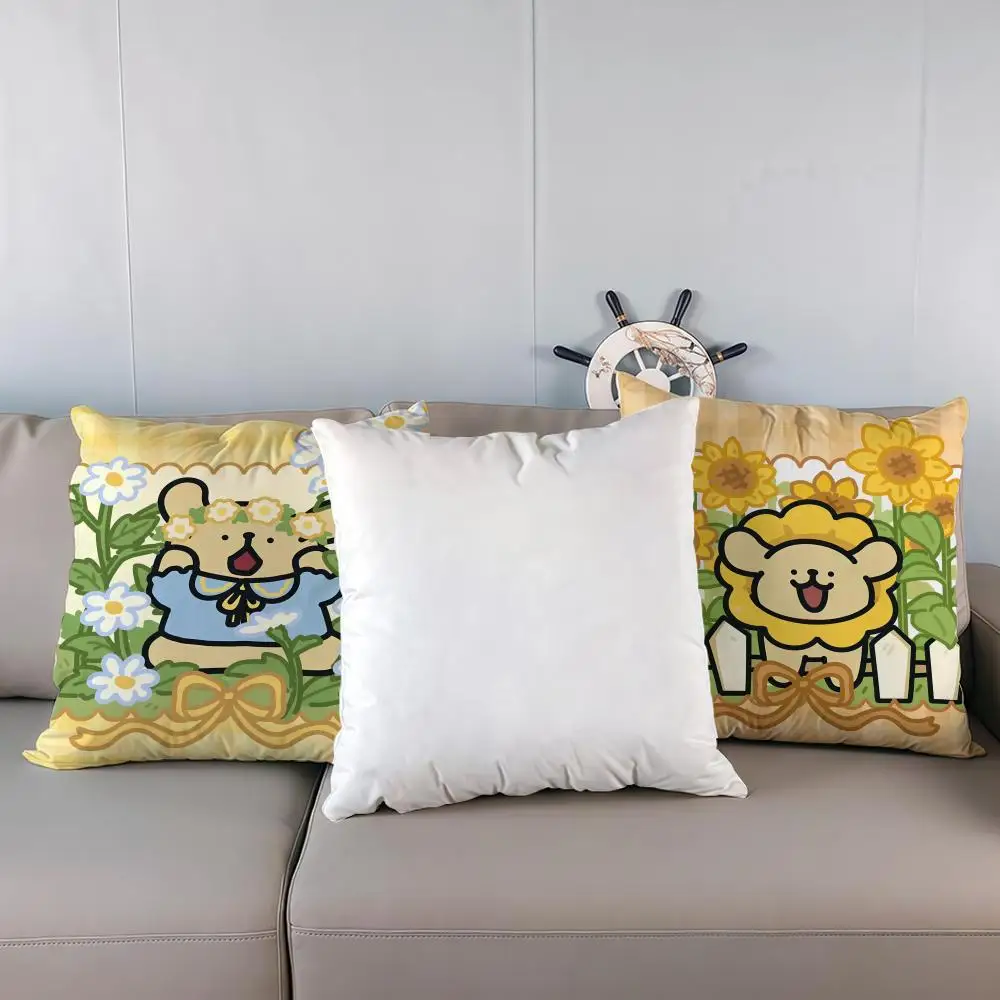 

Kawaii Maltese Dog Cute Pillow Case Multi sized car seat cushions, luxurious home office, sofa decorative pillowcases