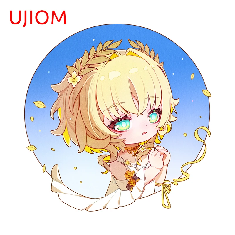 UJIOM for Honkai Star Rail Aglaea Wall Sticker Creative Fashion Furniture Decals Nice Waterproof Room Decoration Accessories
