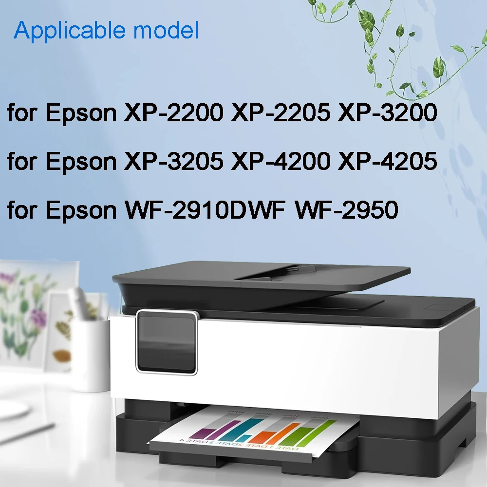 1 مجموعة T604XL قوس السيارات إعادة تعيين رقاقة T604 لإبسون XP-2200 XP-2205 XP-3200 XP-4200 XP-4205 WF-2910DWF طابعات خرطوشة متوافقة #2