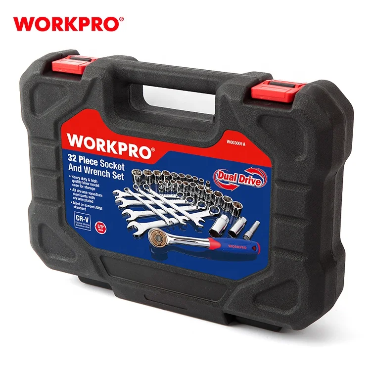 WORKPRO 32PC 3/8