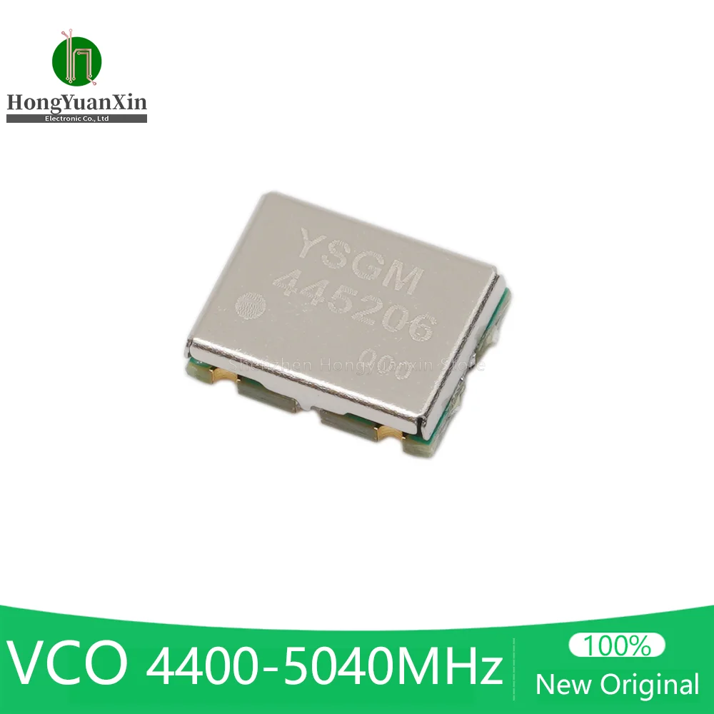 

10 шт./лот YSGM 445206 Генератор с управлением напряжением VCO 5 дБм 4400-5040 МГц, определение диапазона помех