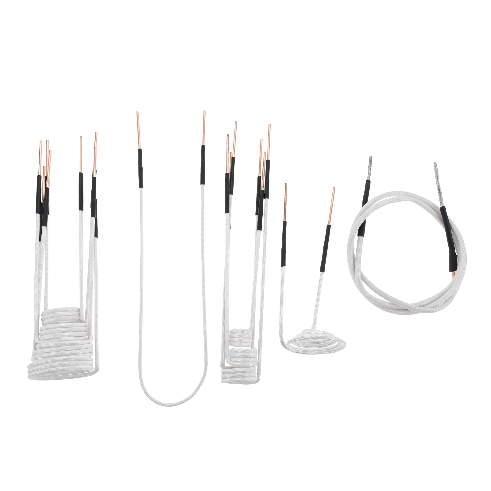 10PCS High-Frequency Multi-Size Induction Heater Coil Kit High-Temperature Resistance For Magnetic Induction Heaters Durable