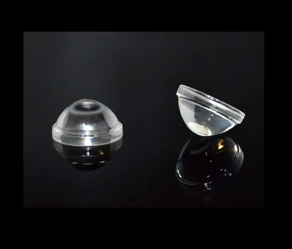 1PCS Hemispherical Lens Optical Glass 23mm Diameter 20mm Focal Length Anti-reflective Coating LED Focusing Lenses