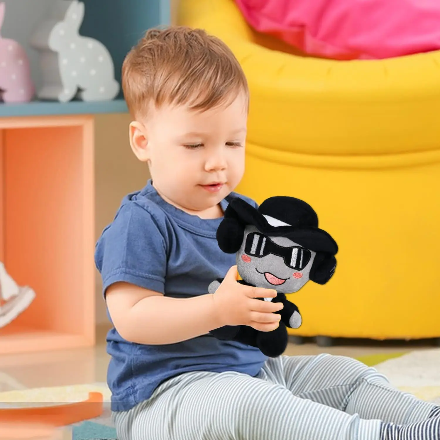 ตุ๊กตา Gubby ของเล่นตุ๊กตาผ้าสำหรับตกแต่งบ้าน ของขวัญสะสมสำหรับแฟนเกม วิดีโอเกม เด็กและผู้ใหญ่