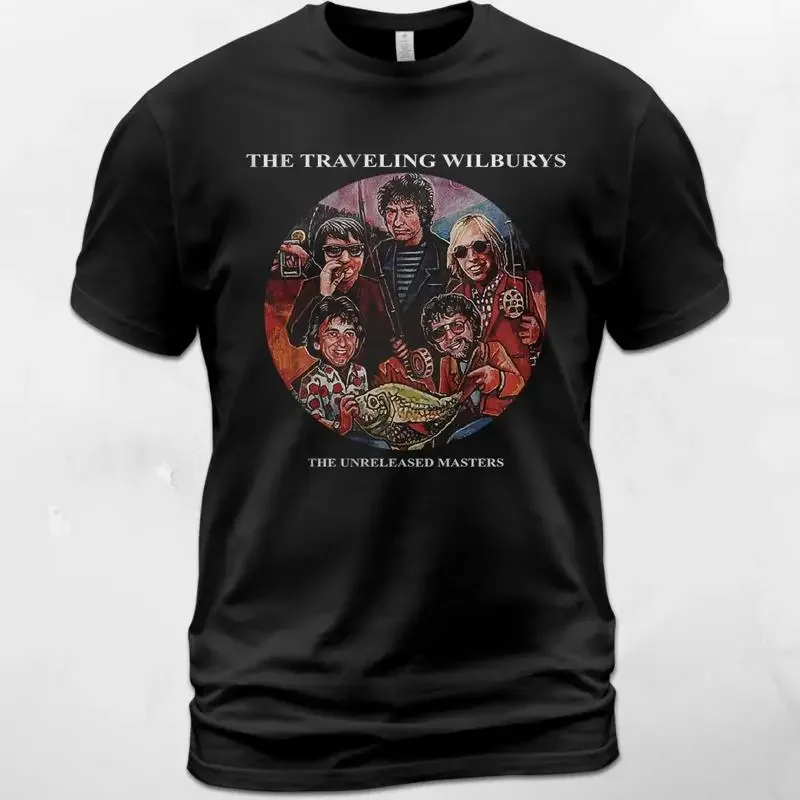 Cotton T Shirt Traveling Wilburys Vol 1 Music George Harrison