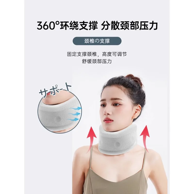 Neck protection, brace, support to prevent head down and neck tilt