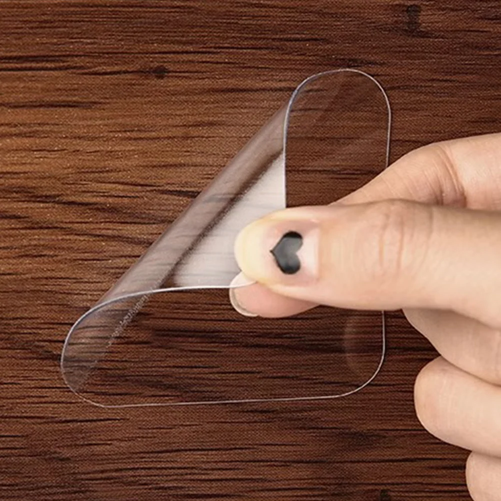 

60Pcs Double Sided Tape Clear Removable Heavy Duty Adhesive Pads for Wall Mounting Poster Frames Decor Office Home Use