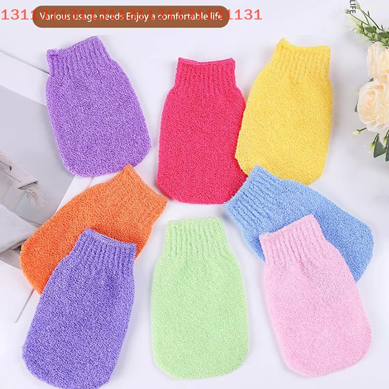 

Exfoliating Body Massage Sponge Bath Gloves Skin Bath Shower Wash Cloth Shower Scrubber Back Scrub Moisturizing Spa Skin Gloves