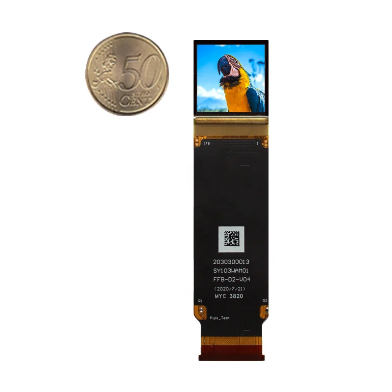 

20261.03" 1800 Brightness Display Perfect for Outdoor Gear, Smart Watches Action Cameras Clear in Sunlight & Low Light.