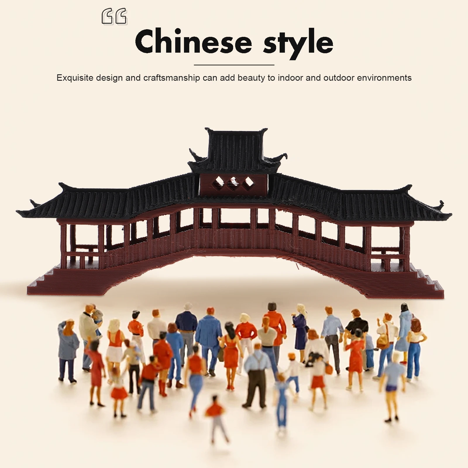 المناظر الطبيعية الصغيرة جناح زخرفة جناح بلاستيكي صغير لخزان الأسماك بونساي المناظر الطبيعية حديقة ديكور حوض السمك حلية المنزل #6