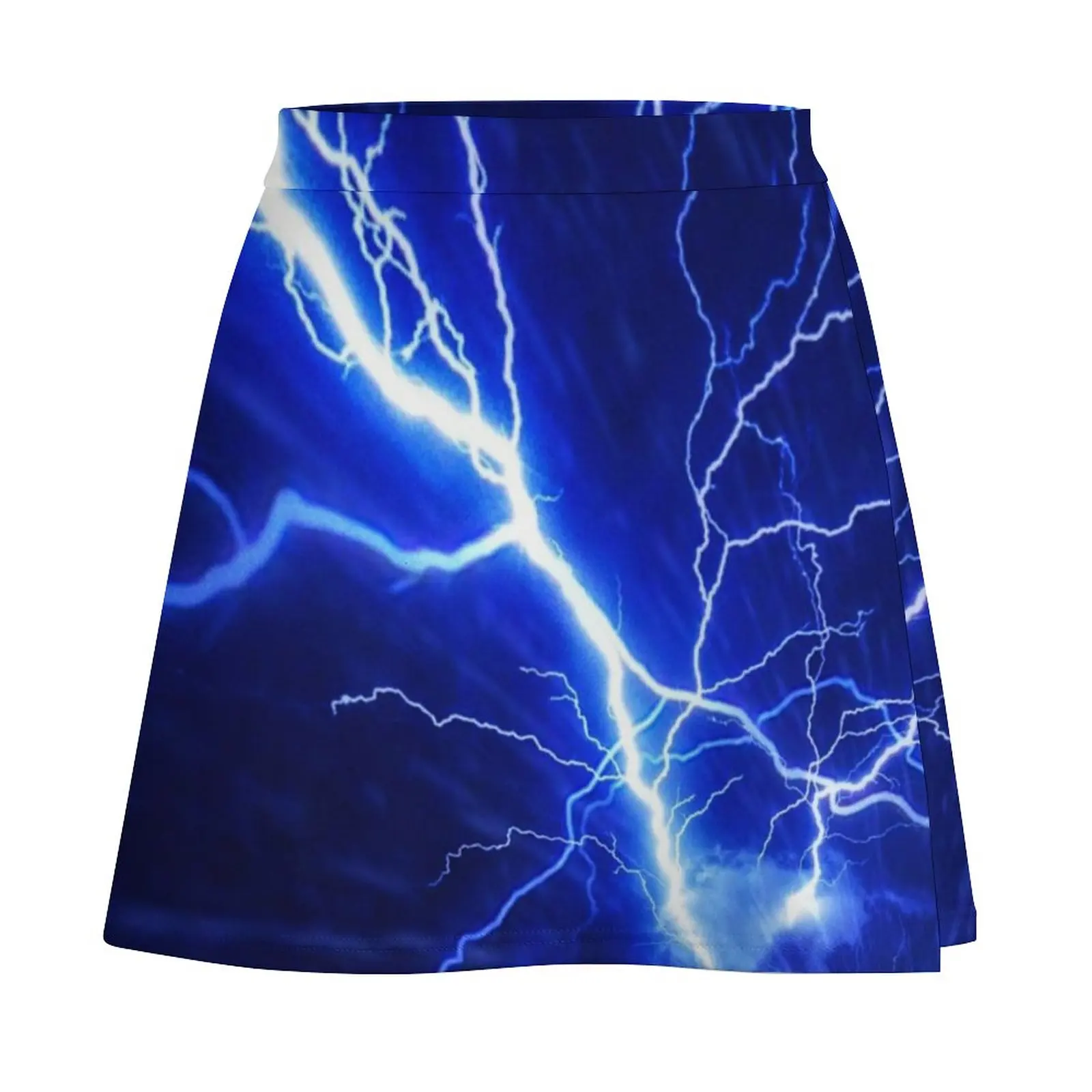 Blue lightning Mini Skirt luxury clothes women women's clothing trend 2023