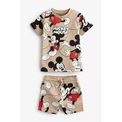 Kids Boy Boutique Outfits Mickey Mouse Summer Clothes for Boys Clothing Sets Toddler Boy Tracksuit Little Boy Set T Shirt+Shorts