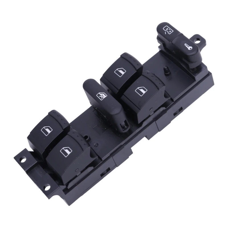 12 V Driver Door Electric Window Switches Assembly, Replacement with Four Buttons for Select 2008-2012 Vehicles Part R6FB