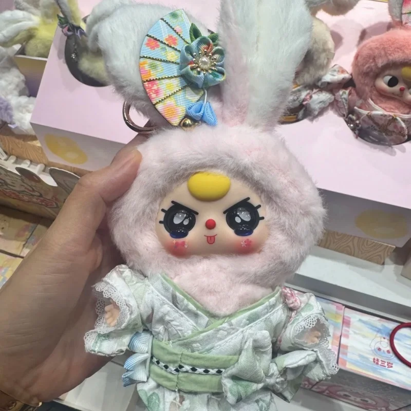 طفل ثلاثة اليابان حصري جديد في المخزون حقيقية صندوق أعمى سلاسل المفاتيح لطيف ألعاب من القطيفة سطح المكتب الحلي المقتنيات الهدايا الهوايات #3