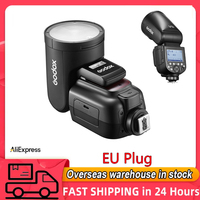 GODOX V1 PRO N 2.4G Wireless Camera Flash 1/8000s HSS 1.3s Recycle Time with M/TTL Flash Mode 10 Levels Adjustable Brightness