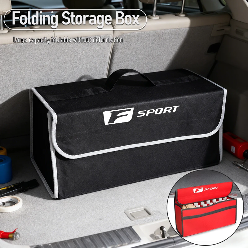 

Car Trunk Storage Box Large Capacity Organizer Bag Tools For Lexus Fsport Ct200h GS350 IS250 IS200 ES300h RX350 RX450h UX250h NX