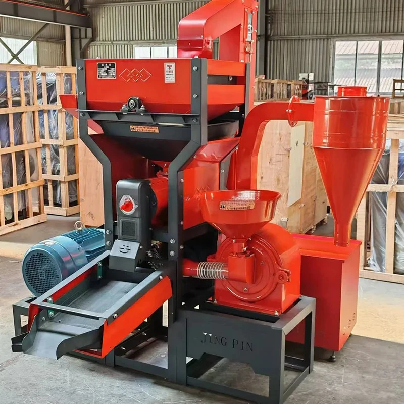 

2024 New Model | Full Auto 5-in-1 Mini Rice Mill Machine | Compact Design With Paddy/Vibrating Screen For Home/Commercial Use