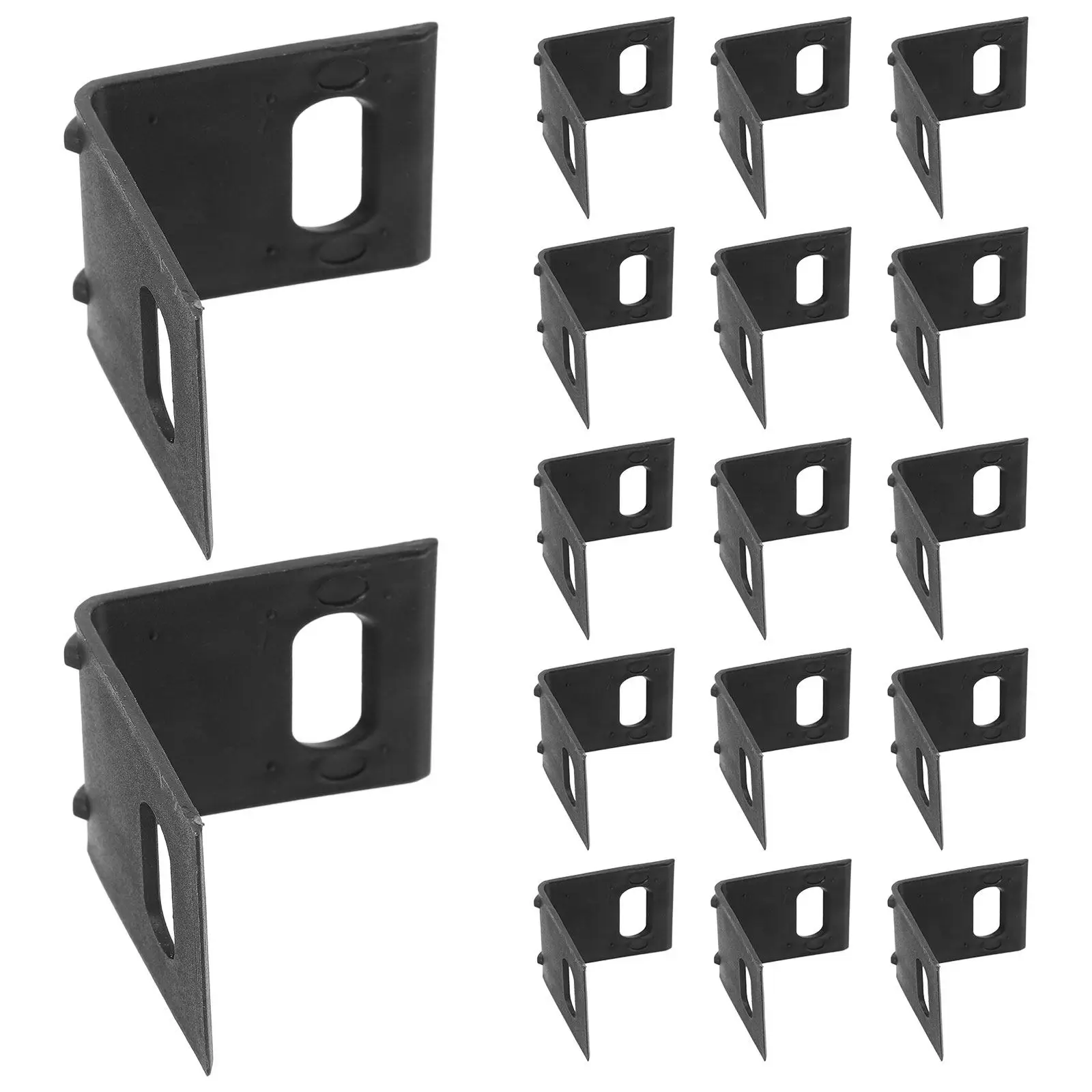 100Pcs Strapping Buckle Packaging Banding Clip Stable for Logistics Hand Packaging Strapping Seal Banding Clips