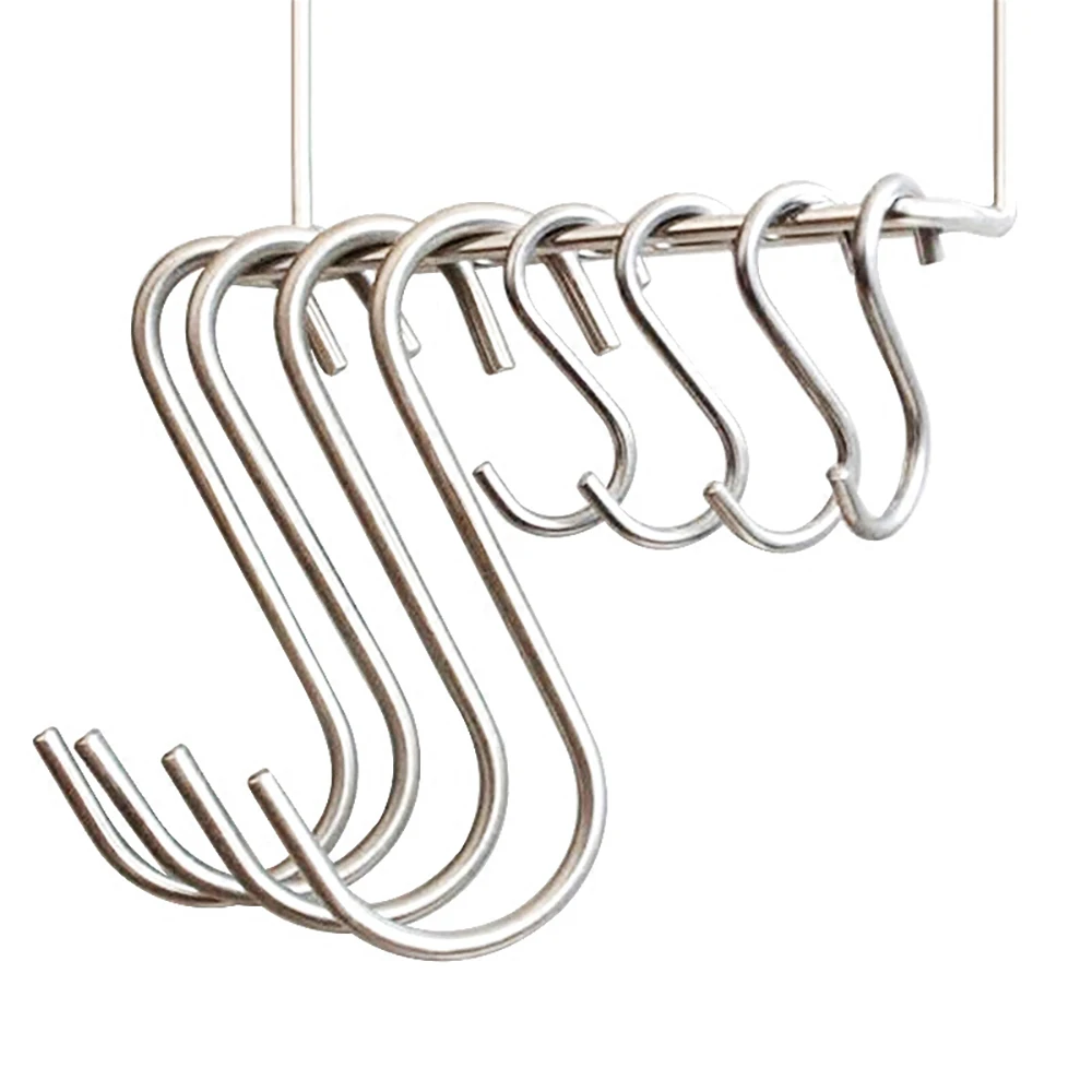 304 Stainless Steel S Hook M2-M10