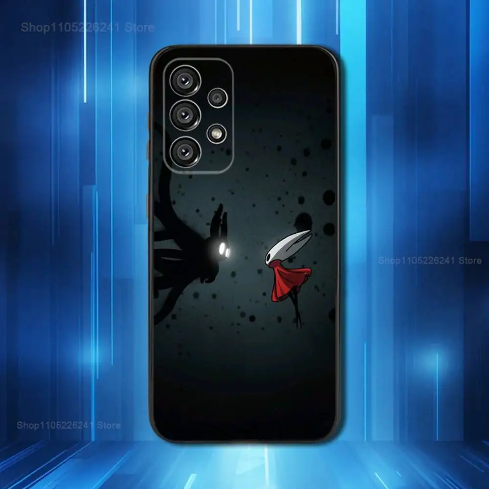 Etui na telefon Cool H-Hollows K-Knight Game z miękkiego czarnego silikonu do Samsung Galaxy A53,31,52,72,41,22,73,32,71,Note,J7,8,9,5G