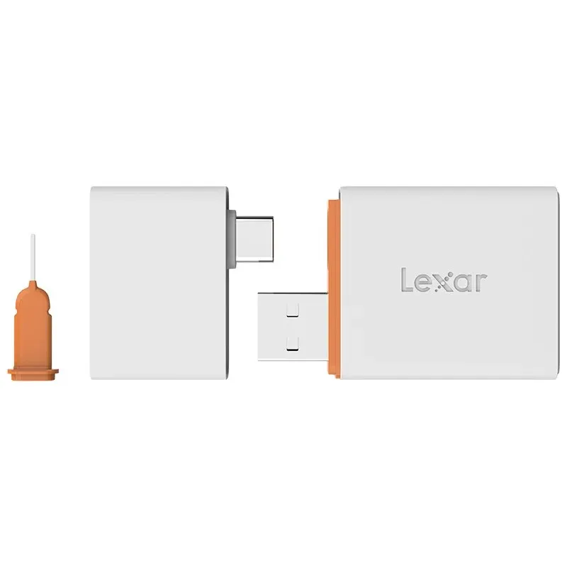 Lexar 350U TF NM Card Reader 3.1 USB Interface with Micro SD TF NM Card Slot to USB Flash Drive Memory Card Reader for Phone