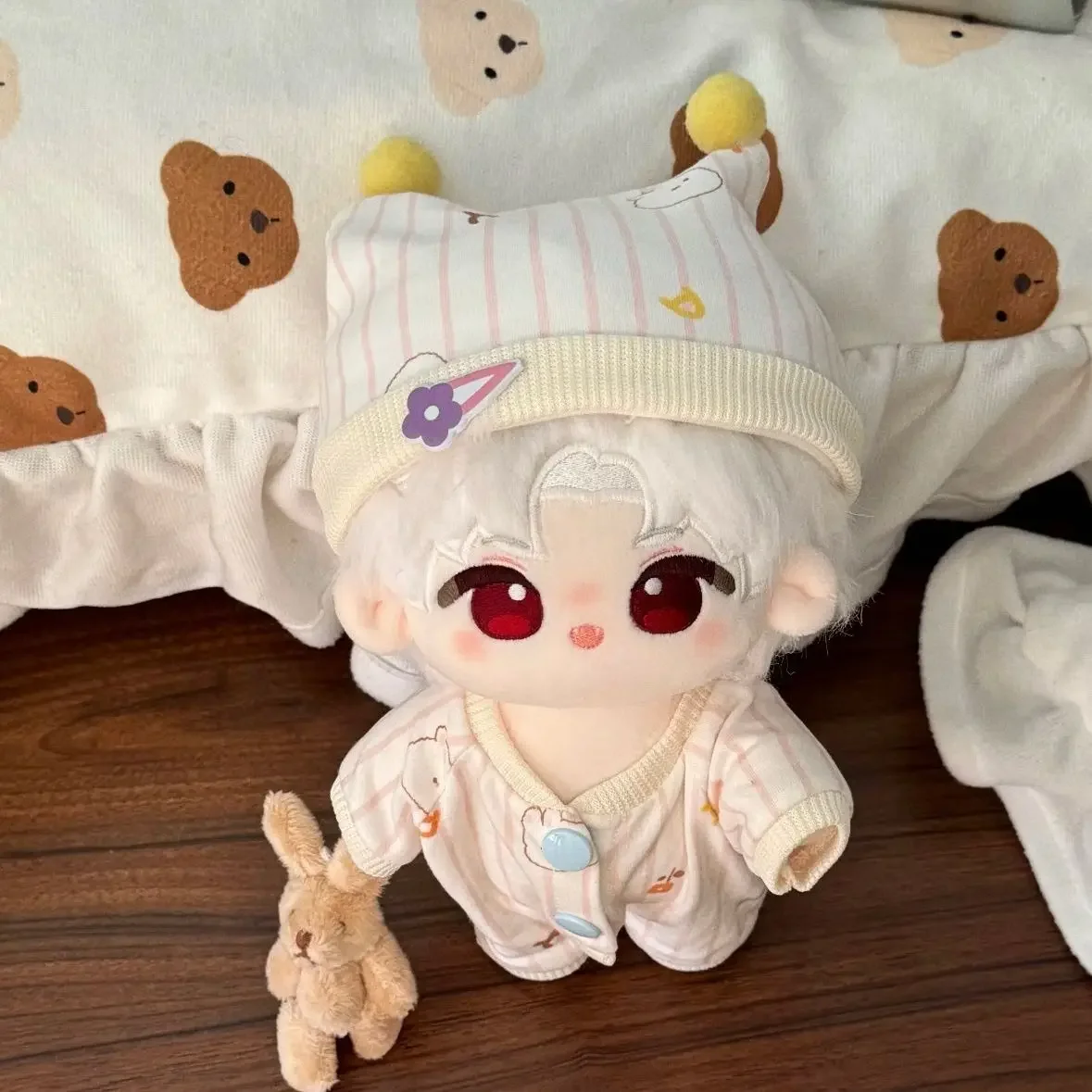 

Cute Game Love and Deepspace Sylus Cotton Doll Plushie Dress Up Plush Stuffed Body Figures Toys Cosplay Fans Xmas Gift 20cm