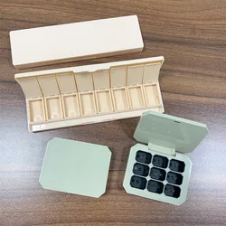 9 Grid Empty Makeup Palette for Eyeshadow Lipstick Blush Powder Solid Nail Polish DIY Empty Makeup Storage Box