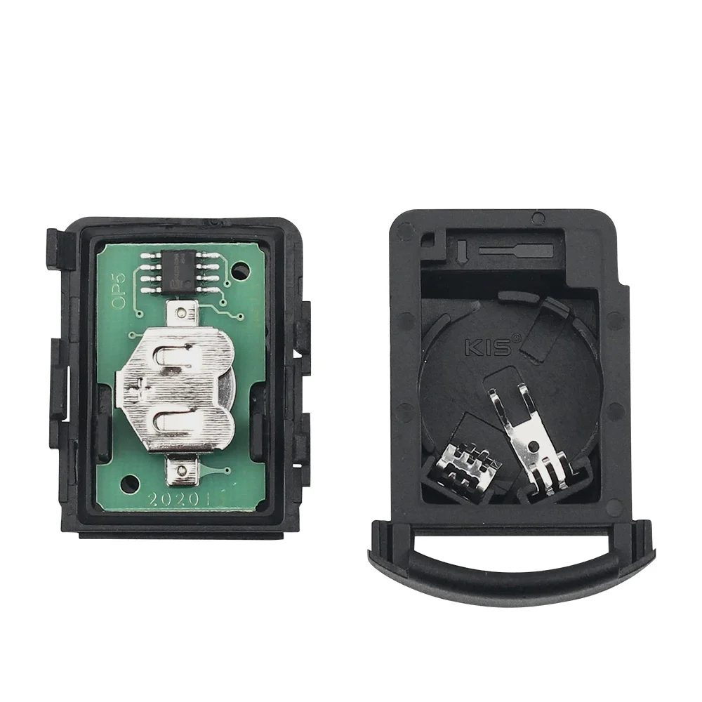 KEYYOU Funkschlüssel 433 MHz für Opel Vauxhall Corsa C Combo TIGRA B MERIVA 2001–2004 5WK48668 2 Tasten – Detail 4