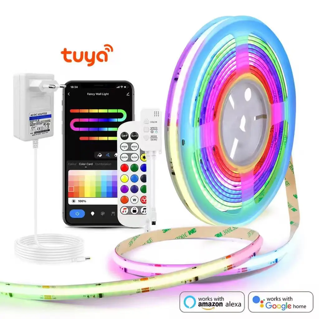 WS2812B RGB شريط LED متغير اللون النيون USB 5 فولت قطاع التحكم Led مرنة ديود الديكور للمنزل غرفة المعيشة إضاءة ديكوريّة