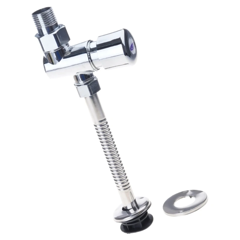 Anti Corrosion Manual Urinal Flush Valves Strong Flushing Adapter for Bathroom