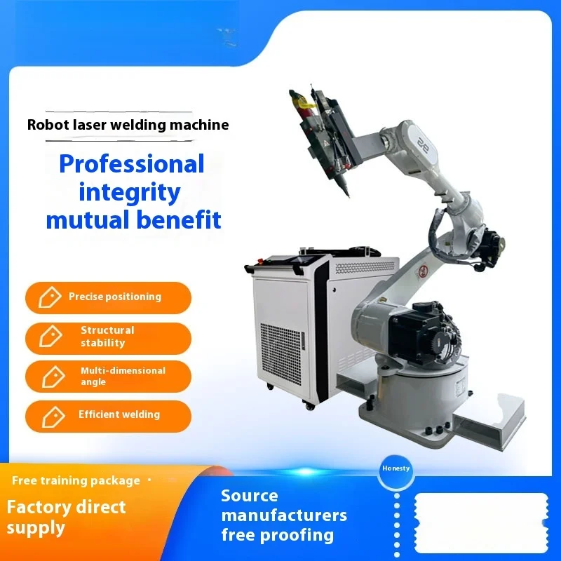 Robot Automatic Laser Machine Stainless Steel Hardware Welding Dedicated Robotic Welder