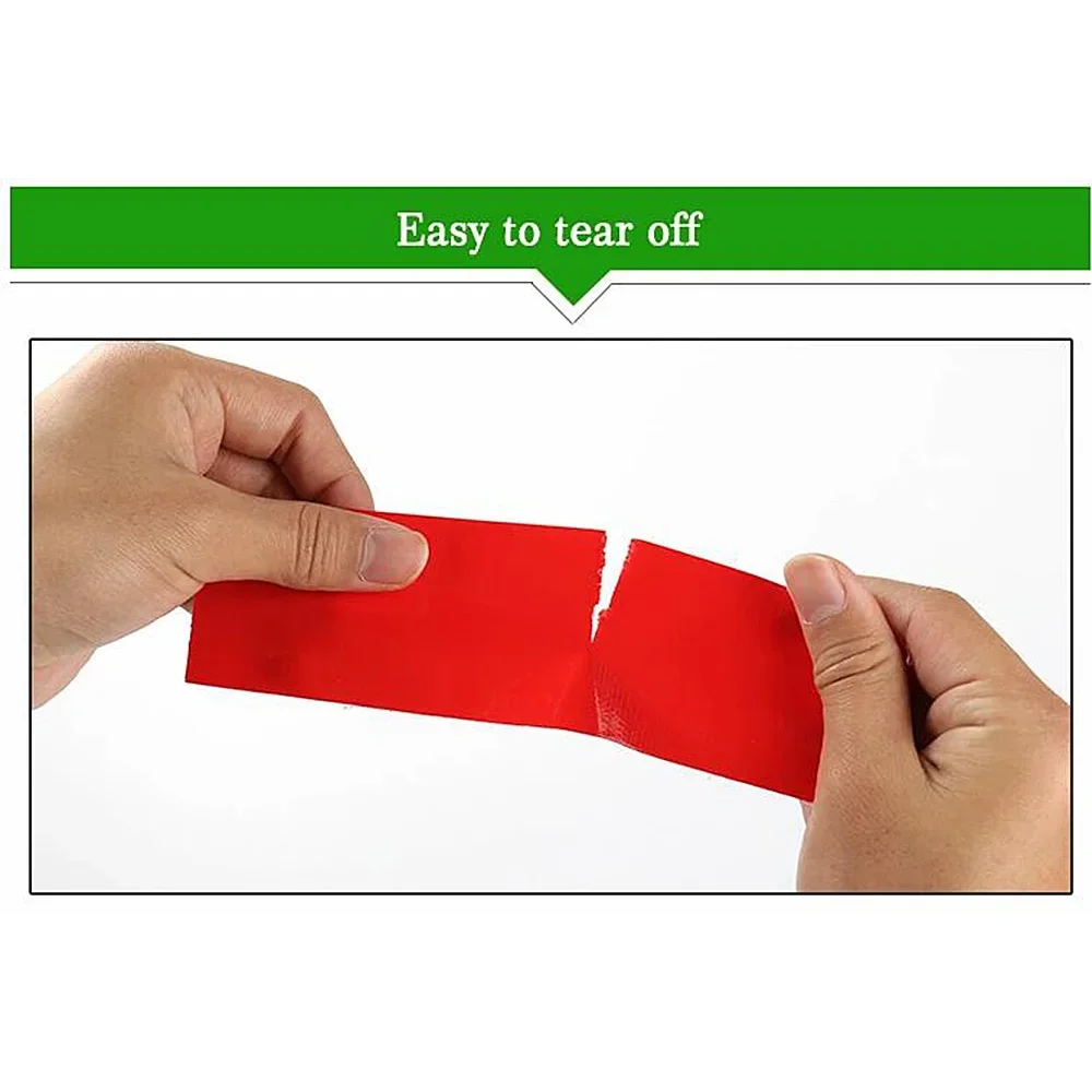 50mm Waterproof Sticky Adhesive Cloth Duct Tape Craft Repair Red Black Blue Brown Green Yellow White Silvery 8 Colors 10M image 6
