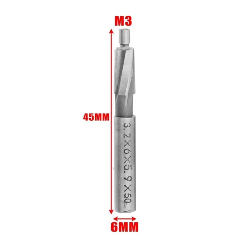 

Milling Cutter HSS Counterbore End Mill M3 4 M5 M6 M8 Slotting Tool End Mills CNC Router Bit Milling Tool Milling Cutter