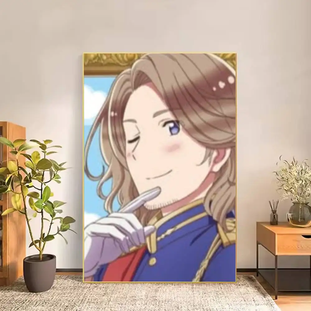 Anime Hetalia World Stars Francis Bonnefoy Poster Versatile HD Waterproof Wall Art Self-Adhesive Decor for Any Space Ideal Gift