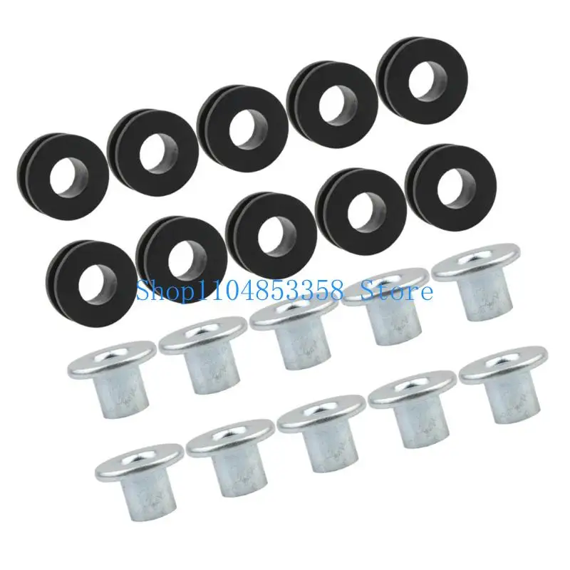 652F Enhanced Vibration Absorption 10mm Shock Buffer Rings Grommets For Smooth Riding