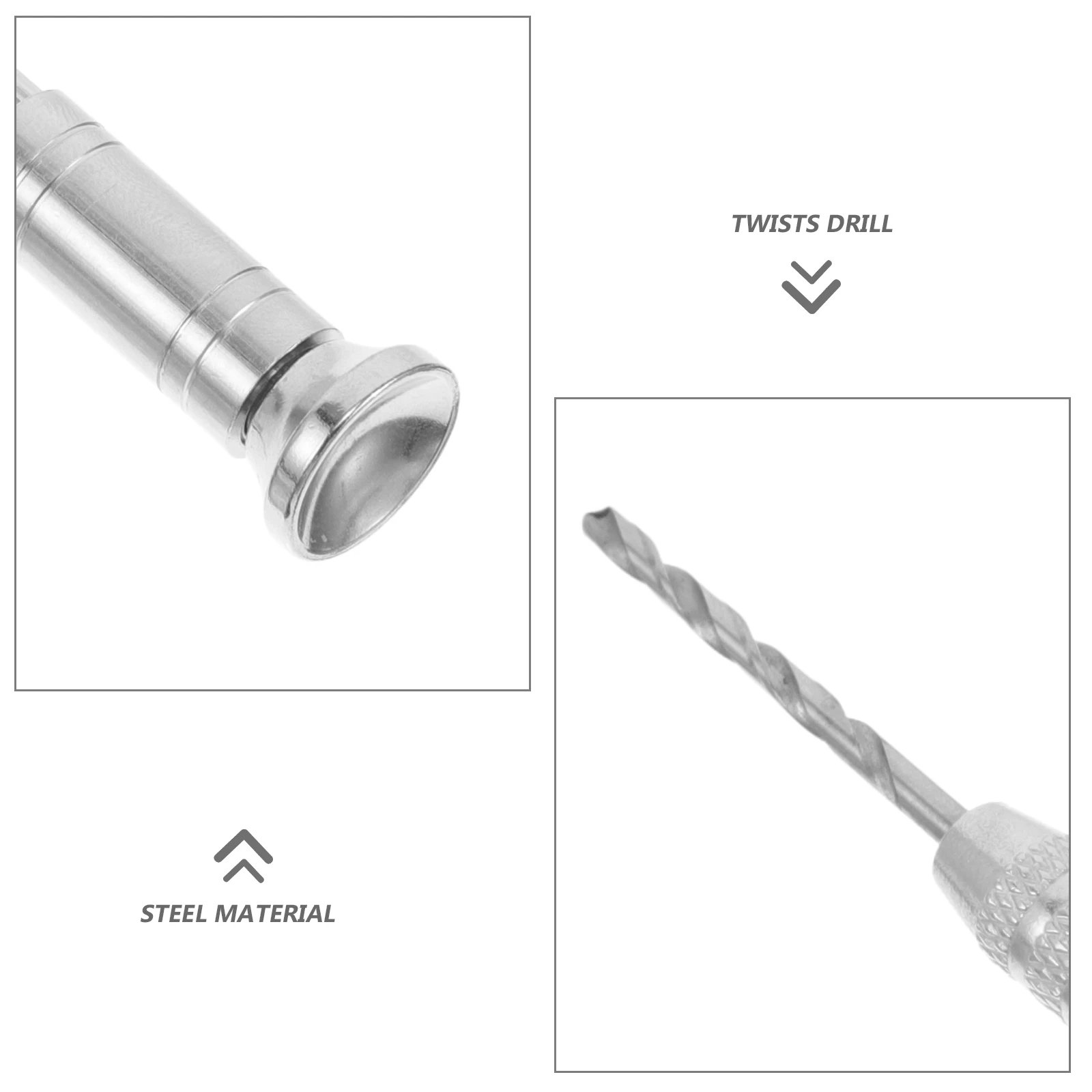 1 Set Charm Piercing Nagelbohrer-Set Professioneller Manueller Handbohrer für Hängeaccessoires Präzises Nagelkunst-Werkzeug für Gelnägel