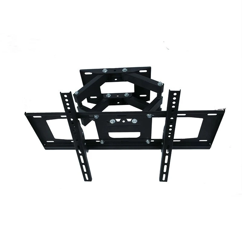 TV Wall Mount Bracket Retractable Swivel Wall Hanging Base Cold Rolled Steel for 75 85 Inch Television
