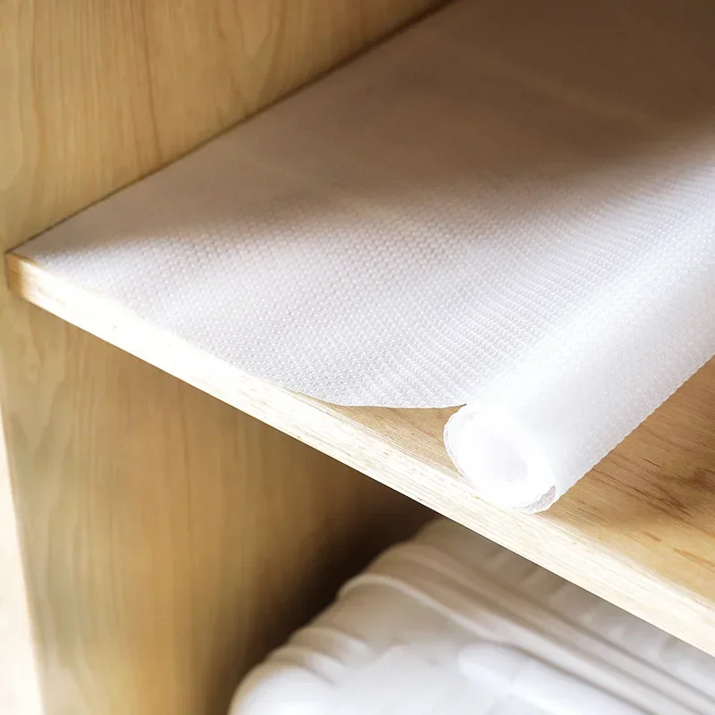 Drawer Mat Shelf Cover Liners Cabinet Mat Oil-proof Liners Non Slip Waterproof Closet Placemat Table Pad Paper Non-slip EVA Mat