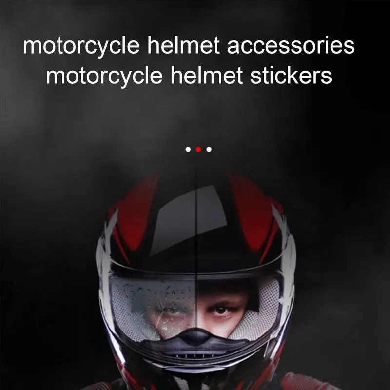 Motorcycle Visor Anti Fog Film Motorcycle Visor Fog Resistant Insert Waterproof Film Motorcycle Face Shield Film Waterproof Full