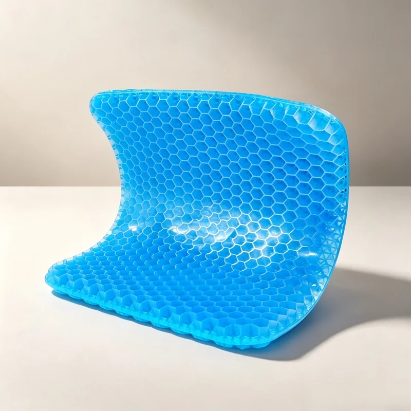 Honeycomb Gel Breathable Seat Cushion Pressure Relief Support Pad for Office Chair Car Wheelchair Sitting Comfort