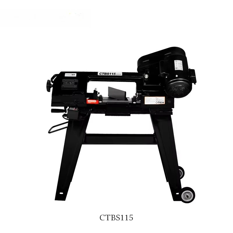 

New Household CTBS115 Band Saw Machine Automatic Hydraulic Motor For Woodworking Stainless Steel Metal Cutting Manual Tension