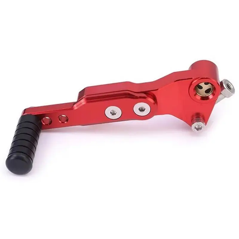 A54K-CNC Aluminum Motorcycle Gear Shift Lever Adjustable Lengthened Gear Shifter Foot Pedal Accessories Fit For Haojue