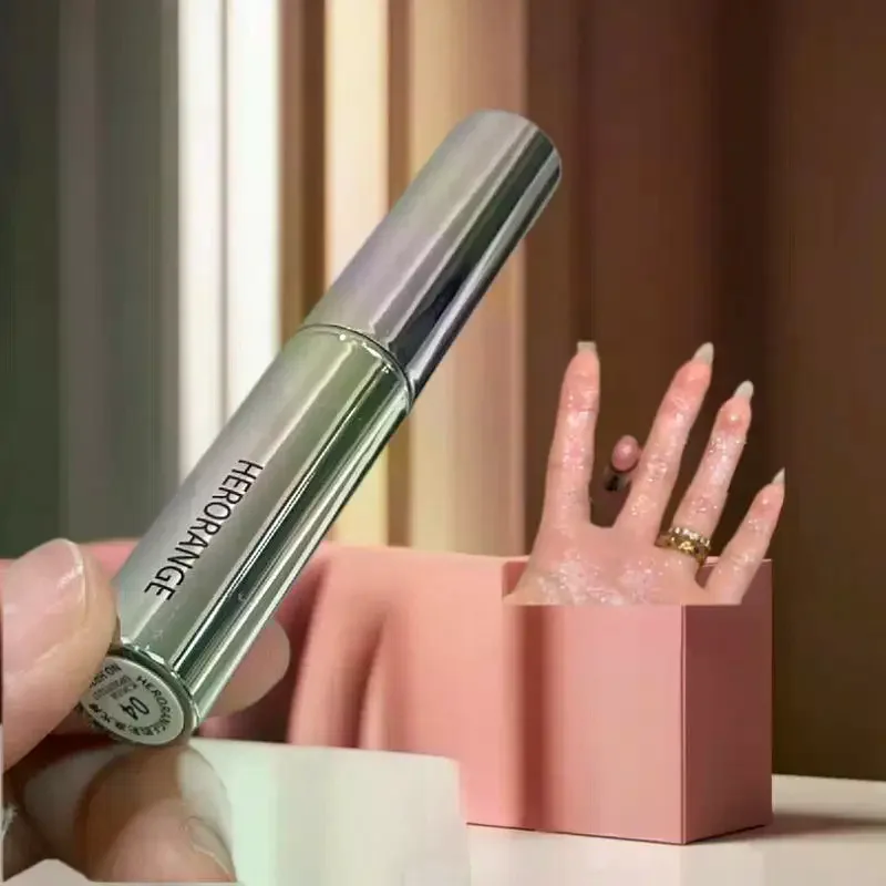 HERORANGE Shimmer Highlighter Stick Natural Glitter White Highlight Eyeshadow Pencil Contour Shading Brightening Face Makeup #3