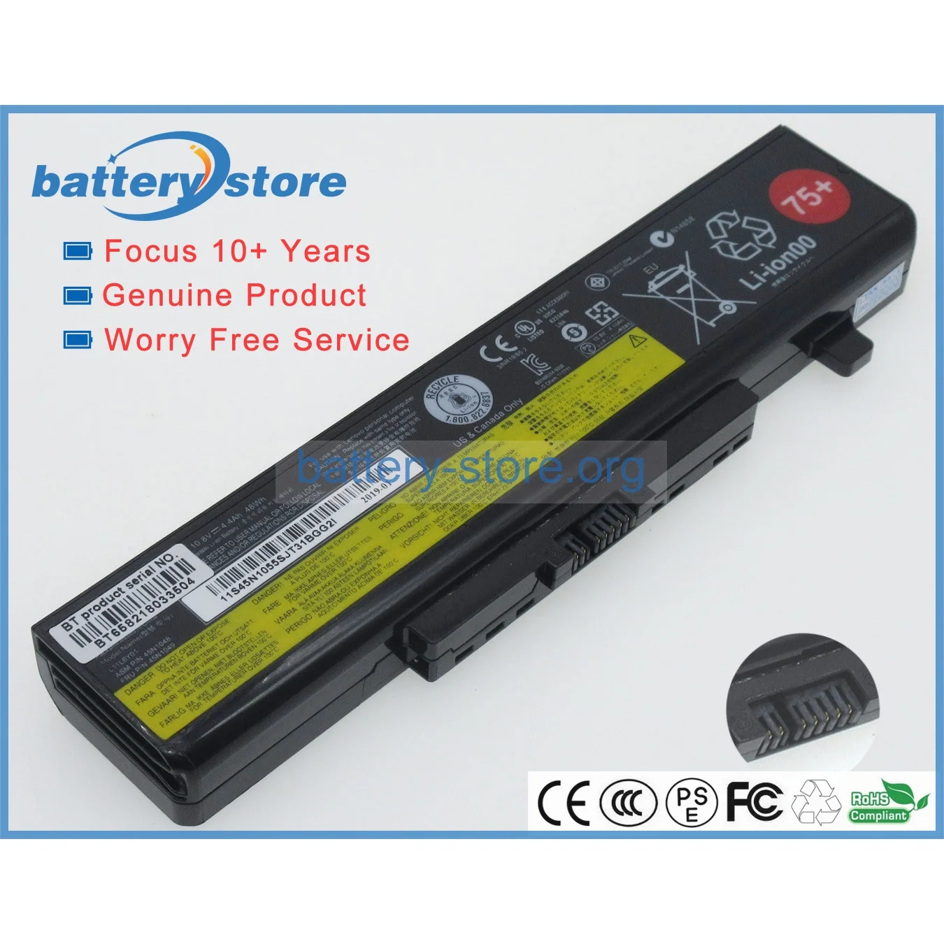 Genuine Original Laptop Batteries for L11S6F01,L11L6R01,45N1049,L11N6Y01,L11S6Y01,45N1042,L11M6Y01,L116Y01,45N1055,11.1V,6 Cell