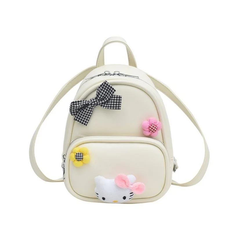 2025 Hello Kitty Backpack Cute Korean-Style Cartoon for Girls Large Capacity Travel & School Bag Trendy INS Shoulder Bag