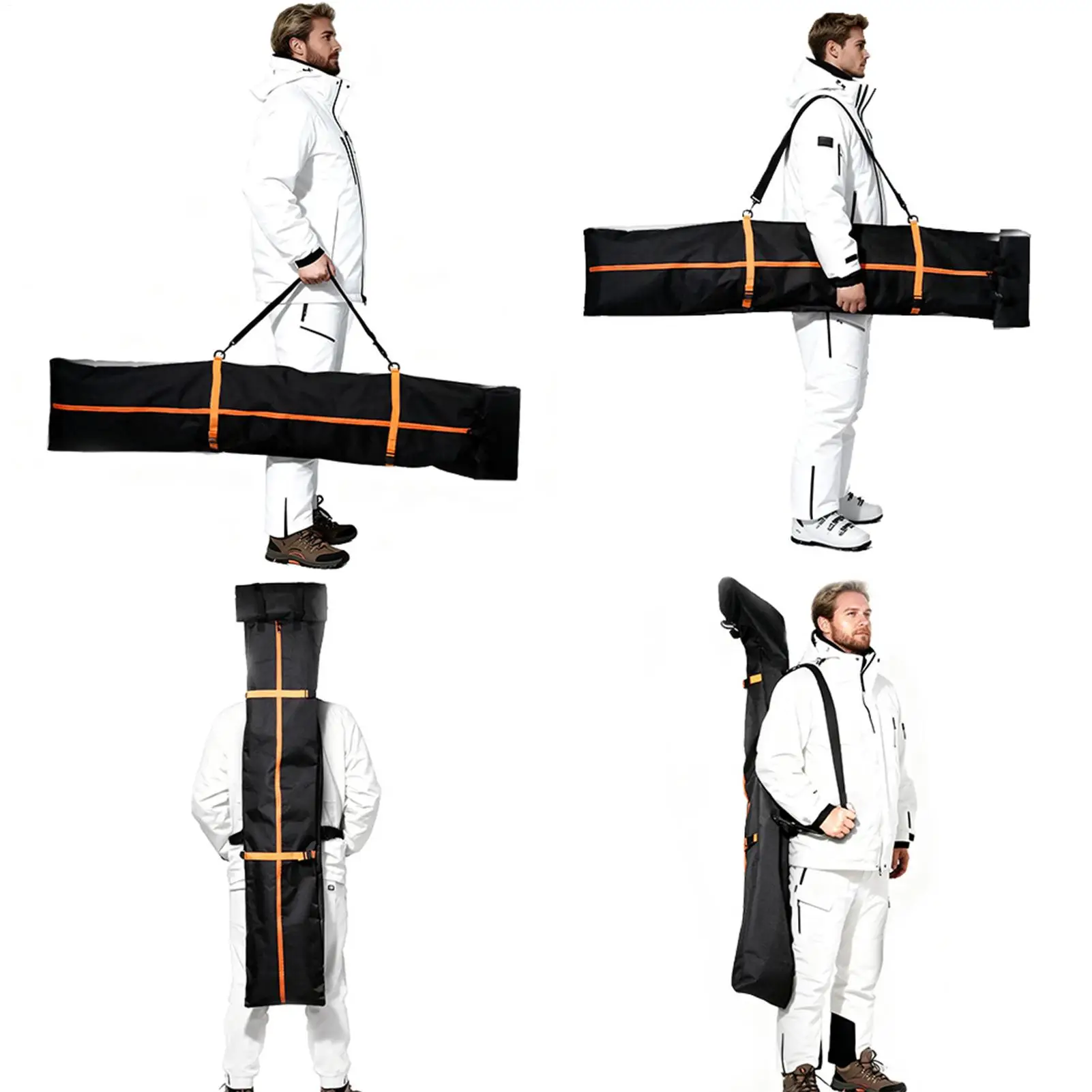 

Сумка для сноуборда водонепроницаемая, с мягкой подкладкой, органайзер, дорожная сумка для сноуборда, для авиаперелетов, для зимней куртки, ключей, багажа, мужская