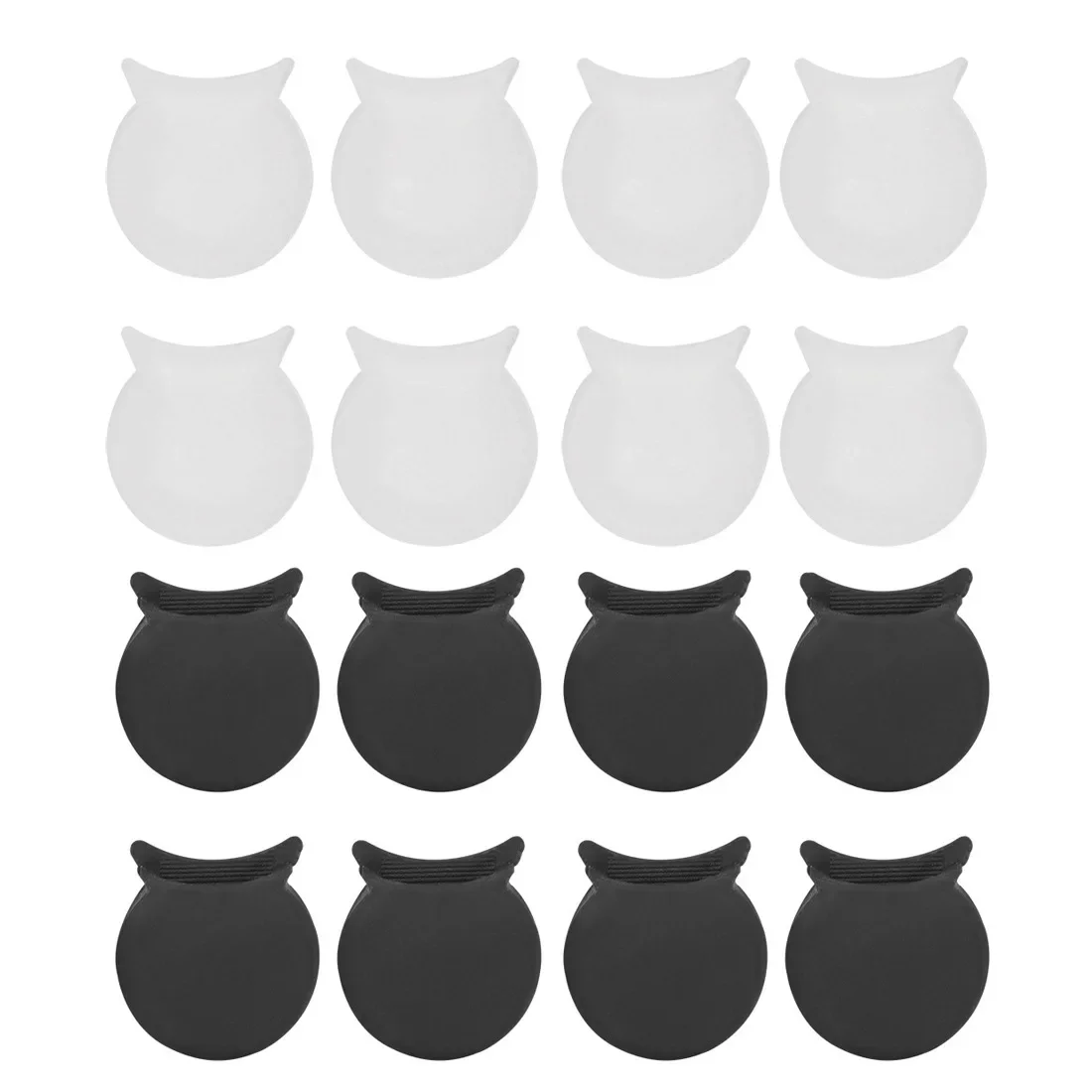 8-Piece Clarinet Silicone Thumb Rest Cushion Clarinet Finger Rest Pad for Oboe Woodwind Accessory