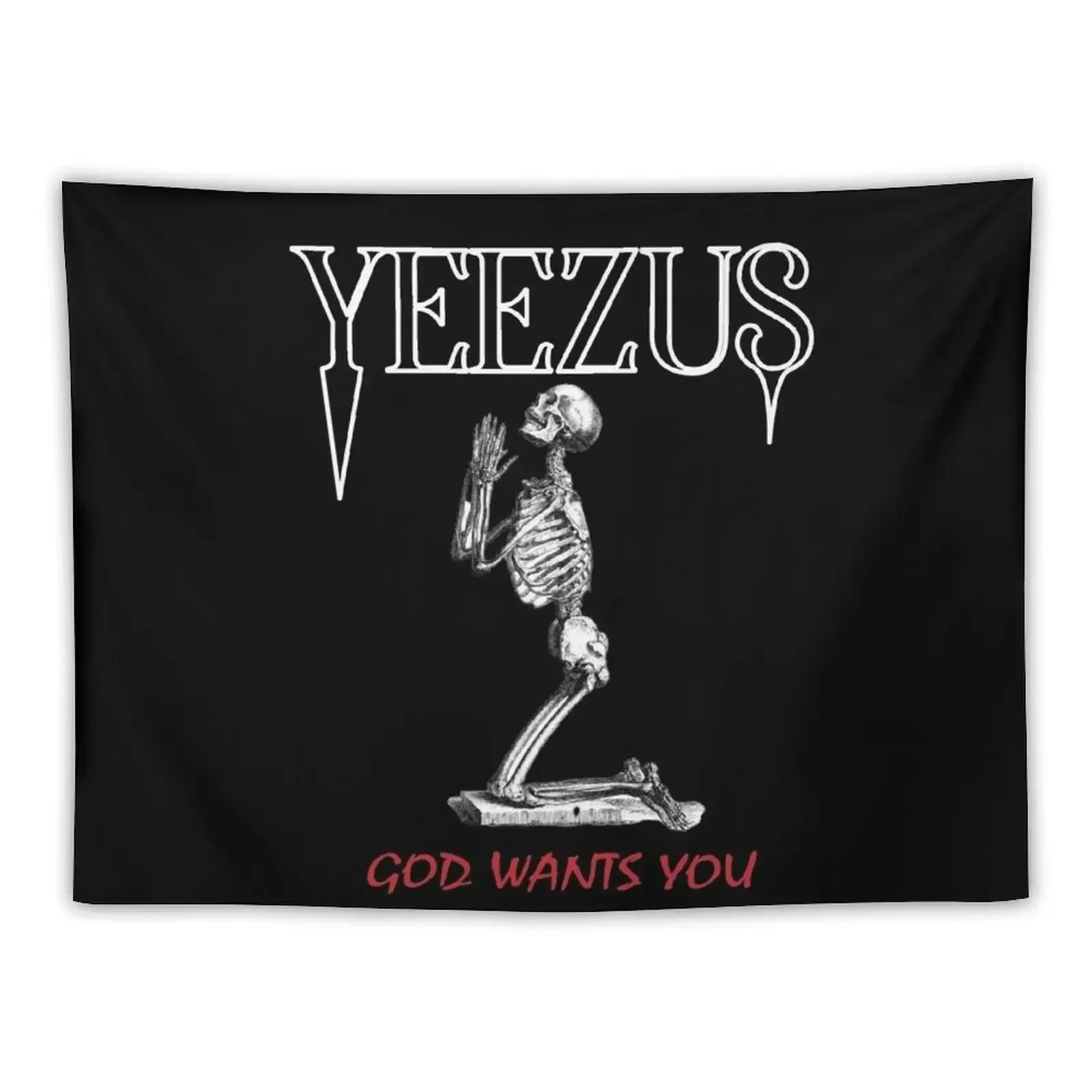 

Yeezus skeleton Tapestry Wall Deco Wall Decor Hanging Hanging Wall Tapestry