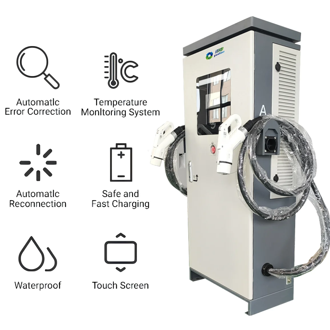 New Energy Vehicle Parts & Accessories Dc Electric Car Charger Ev Fast 120kW DC EV Charger with OCPP Support for Commercial Use