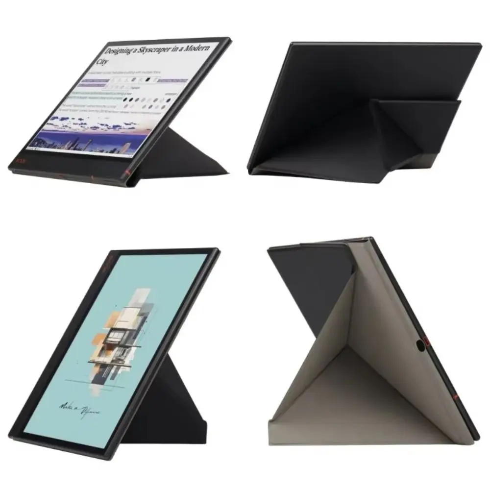 

Auto Wake/Sleep Magnetic Adsorption Case Pen Slot Multi-Folding Stand Folio Funda for Onyx Boox Note Air 3C/3/X3 Pro/GO